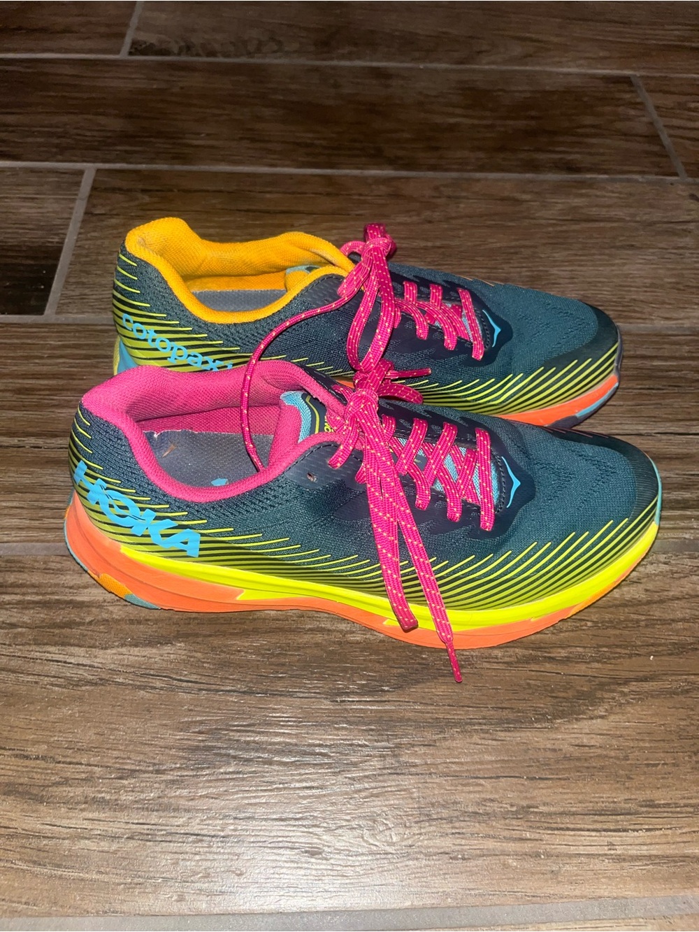 HOKA x Cotopaxi Torrent 2 women’s running shoes